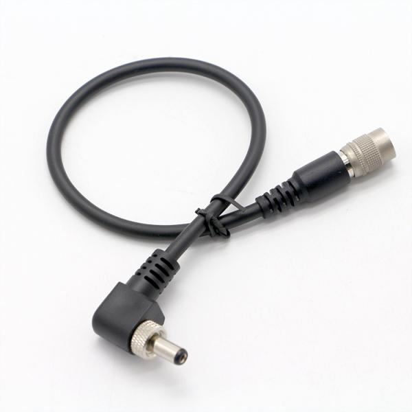 OEM Screw Locking 90 Degree Right Angle 5V 12V Male to Female 5.5x2.1mm 5.5X2.5mm DC Power Cable