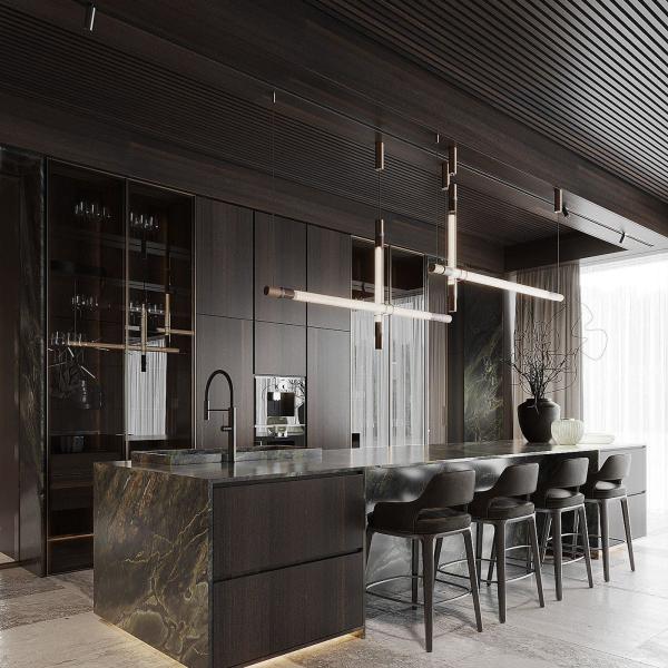 Modern Designs Full Furniture Lacquer Modular Kitchen Cabinets