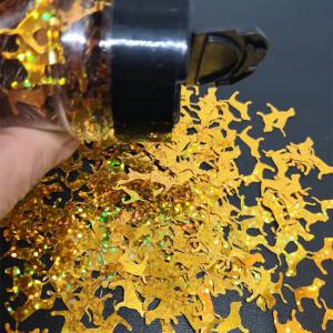 Craft Packing Clothing Webbing Gift Dog Shaped Glitter Sequins Pillow and Bone