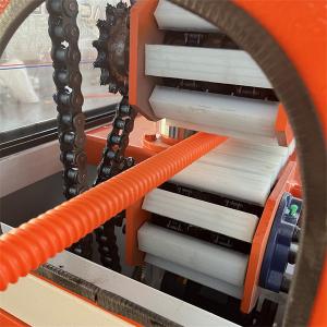 HDPE Carbon Spiral Pipe Extrusion Machine With Winding Machine