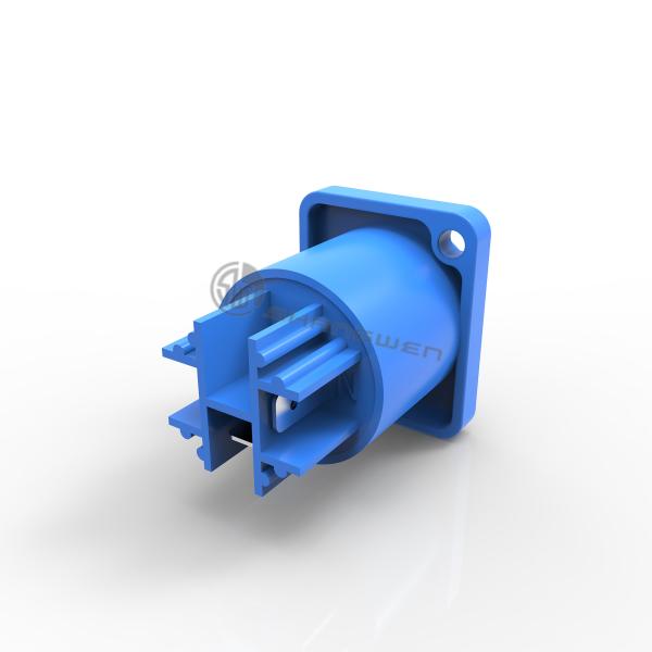 Ip44 Industrial Power Female Connector Indoor Use Blue Input