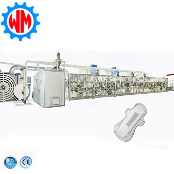 Buy Full Automatic High Standard Sanitary Pad Making Machine Intelligent Control at wholesale prices