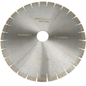 Diameter 400mm Stone Granite Disc Tiles Cutting Tools U-slot 16 Inch Silent