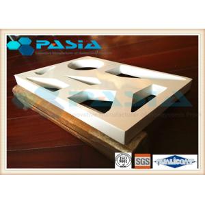 Various Shapes Aluminium Honeycomb Ceiling Panels PVDF Fluorocarbon Powder