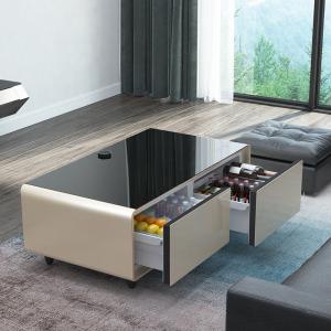 Transform Your Home with Smart Coffee Table 2 Refrigerated Drawers Wireless