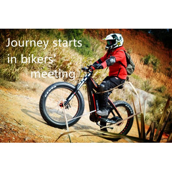 Powerful Carbon Fiber Electric Mountain Bicycle with and Lithium Battery Power Supply