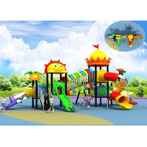 Jungle Large Plastic Playground Equipment , Kindergarten Outdoor Play Equipment