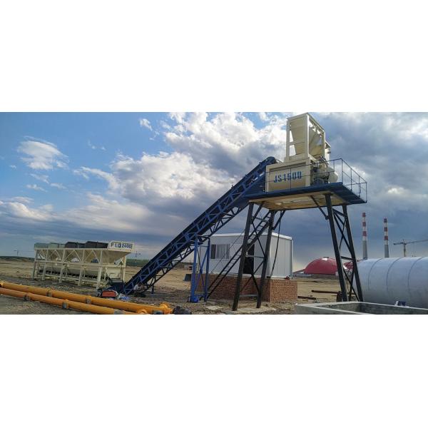 Dry Hardness Grout Mixer Machine KEMING Concrete Batching Plant With Conveying System