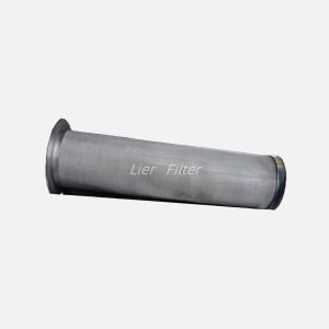China Stable Filtering  2um Sintered Metal Mesh Filter Elements In Environment Alprotection on sale