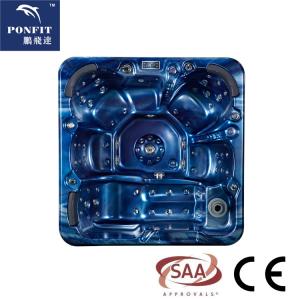 Quality Ponfit Freestanding Spa Tub , Balboa Hot Tubs 2 Filters Whirlpool Spa With UV Light for sale