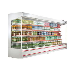 R22 Commercial Display Freezer Multi Rack Stand Open Display Air Chiller For