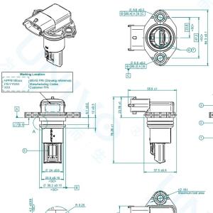 5V TE HTD2800Y Sensor Module for Relative Temperature Pressure and Humidity