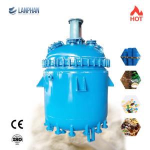 50L Electric Heating Glass Lined Reactor Decomposition Pots / Polymerization