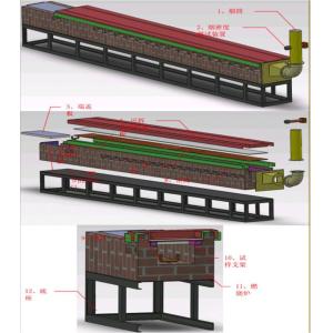 ASTME84 Fire Testing Equipmen Surface Burning Characteristics Testing Equipment