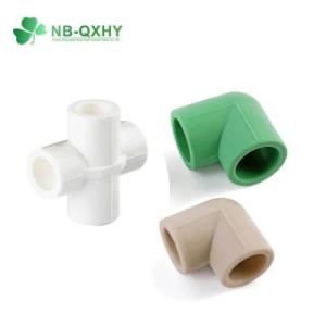 20mm to 160mm PPR Ball Valve Equal Design in Green and White Color with Equal