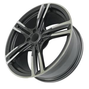 CNC Finishing BMW Replica Wheels 5 Split Spoke High Roundness 19 Inch 74.1
