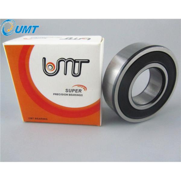 Automotive Transmission Deep Groove Ball Bearing , 6204-RS Deep Groove Bearing High Speed