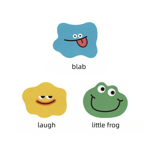 Rubber Kitchen Counter Draining Mat with Multi-Function Pattern and Yellow Color