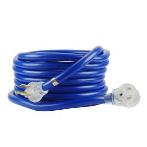 Quality ETL 12 Gauge NEMA6-50P NEMA6-50 R Heavy Duty 3 Prong Orange Extension Cord for Commercial Outdoor 1 Outlets AC Power Cord for sale