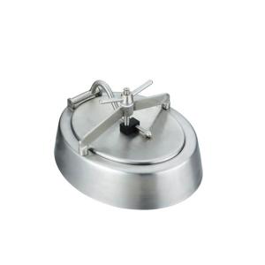 Pressure Elliptical Hatch Stainless Steel Manhole Cover Steel 304 Or 316L