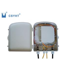 China 24 , 48 , 96 , 120 fiber FTTH box indoor wall mounted plastic type on sale
