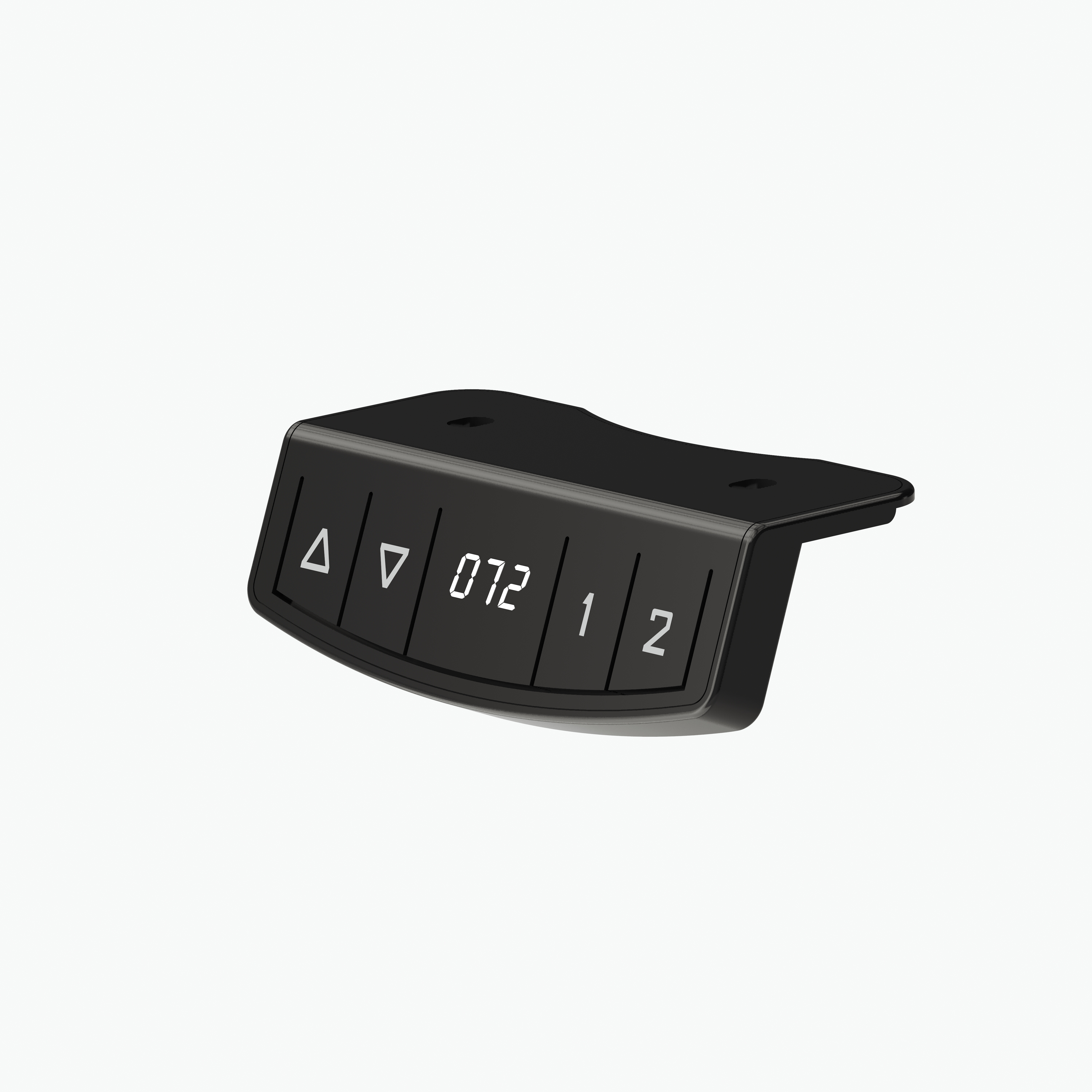 Rolling Standing Desk Powered By Battery Pack Middle Mounted