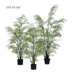 Green Foliages Artificial Hanging Ferns Fire Retardant 180CM 130CM 100CM