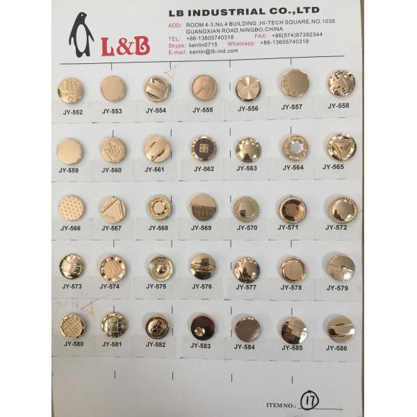 Manufacturer Wholesale Classic antique brass metal Jeans button for jeans