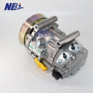 9651910980 / 6453QK / 6453WK Vehicle AC Compressor Deep Groove Structure