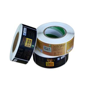 Bodywash Bottle Label Sticker Printing , Embossing Weatherproof Matte Sticker