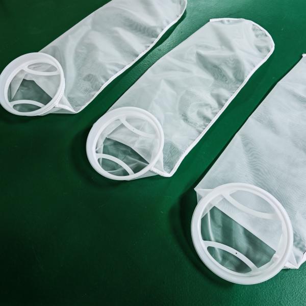 Sanitary Nylon Liquid Filtration Bag 450-500 Mesh Filtration Accuracy for Industrial Filtration Needs