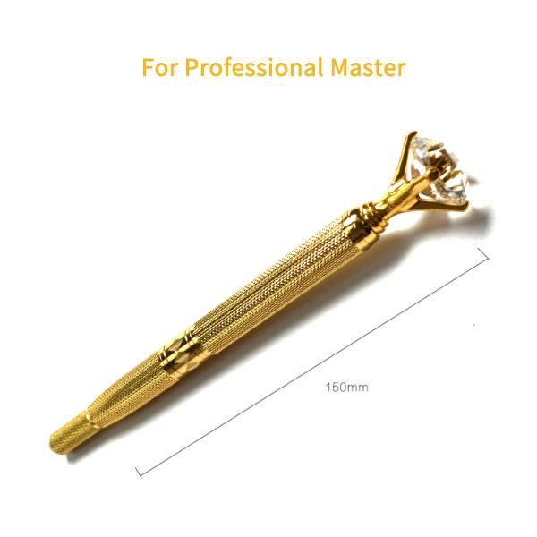 Hot Sale Grand Diamond Microblading Pen Eyebrow Tattoo Pen Microblading Needles Permanent Makeup Kit with Manual Pen