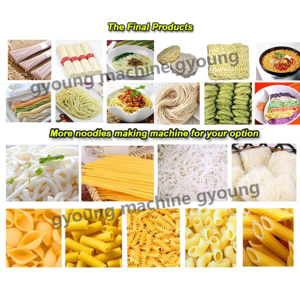 Stainless Steel Noodles Plant Machine / Instant Noodle Production Line
