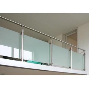 Buy cheap Opaque White Railing Glass Easy Cleaning Nano Coating High Purity from wholesalers