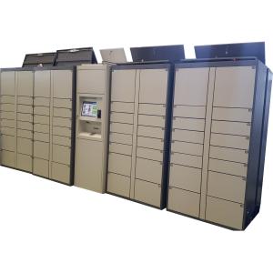 Ocean Park Coin Access Rental Baggage Locker With Advertising Function And Remote Control System