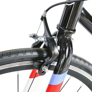 Black Mini 700C Single Speed Bike With Caliper Hand Brakes