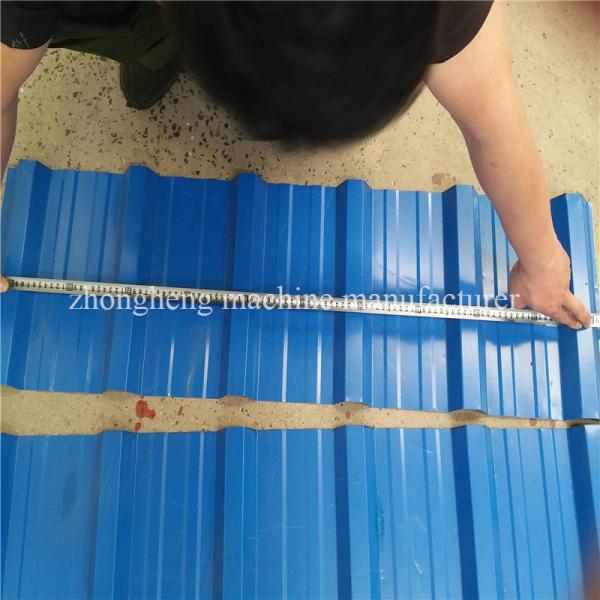 High Eficiency metal Galvanized Iron Sheet Roll Forming Machine Trapezoidal Panel Roofing Machine