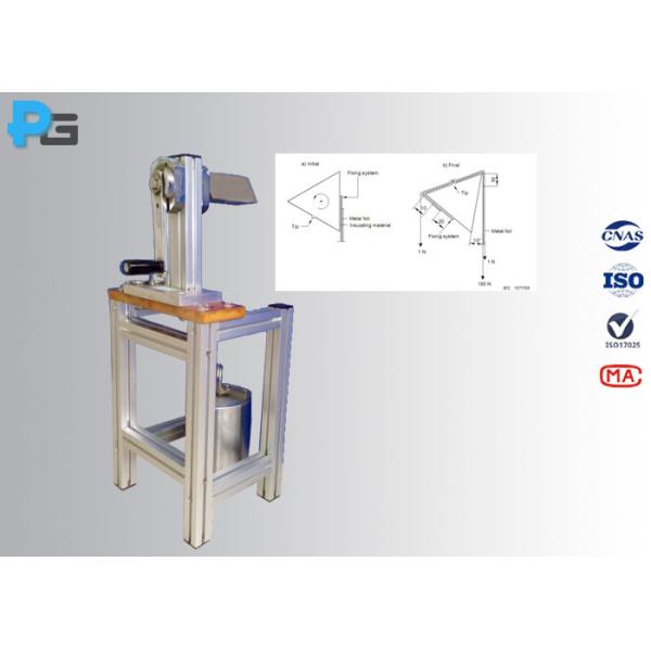 Buy IEC60065 Mandrel Test Equipment For Insulation Film Abrasion Test at wholesale prices