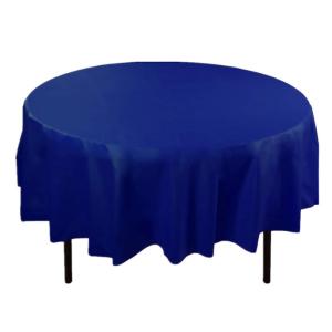 Eco-friendly Custom Printing Table Cover PEVA Plastic Round Table Cloth For