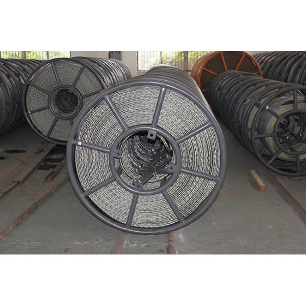 18mm 200kN Galvanized Steel Anti twist Wire Rope Conductor Stringing ROpe 12 Strands 6 Squares