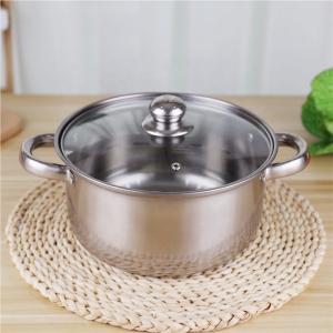 4L Kitchen Soup Pots Large Capacity Kitchen Stainless Steel Cookware