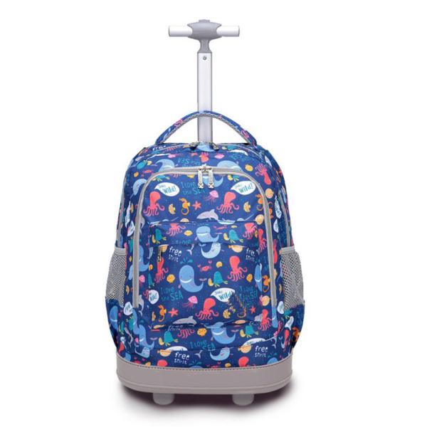 25-35Litres Amazing School Childrens Rolling Suitcase With Climbing Wheels
