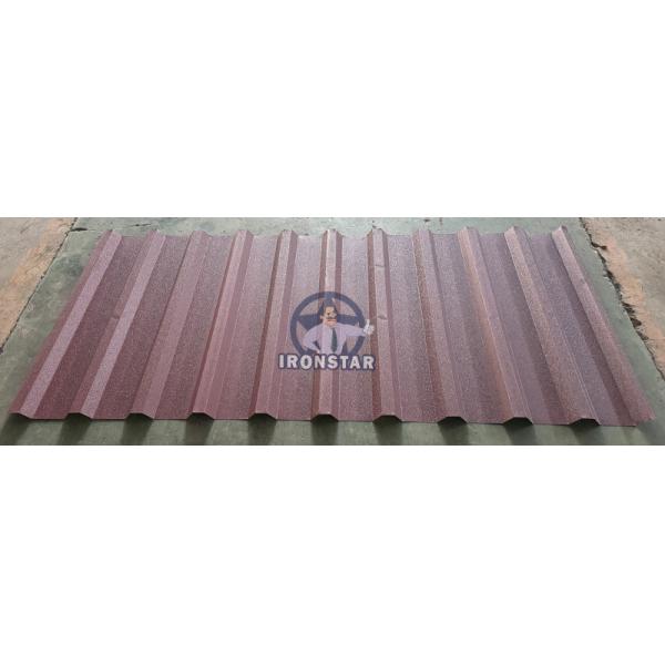 5 rib and 6 rib trapezoidal sheet double layer roll forming machine in Hungary