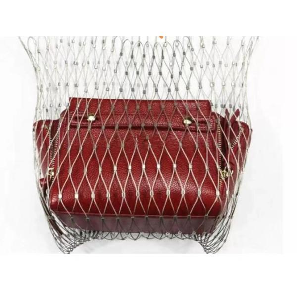 3.0mm 38 X 38mm Stainless Steel Cable Mesh For Safety Protection