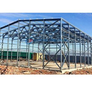 Quality Galvanized Steel Structure Warehouse Customized Earthquake Resistant for sale