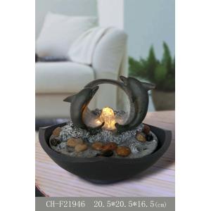 Dolphins Living Room Indoor Waterfall Fountain