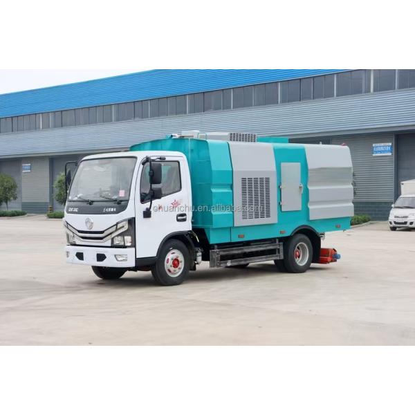 Fuel Type Diesel 5m3 Small Street Cleaning Truck Mounted Road Sweeper