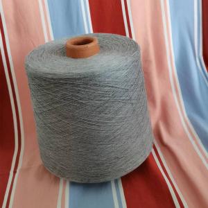 Knitted 16S Count Fancy Yarn Circula White 30F Viscose Spun For Hot