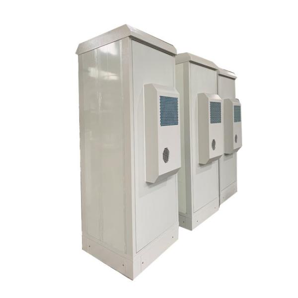Buy IP55 19" Rack Outdoor Equipment Cabinet With Air Conditioner at wholesale prices