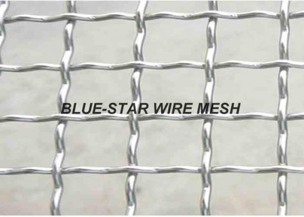 Buy Plain / Intercrimp / Lock Stainless Steel Woven Wire Mesh For Corrosive And High Temperature Environments at wholesale prices